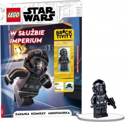 Lego Star Wars: Interaktívna kniha s komiksom a minifigúrkou pilotky TIE