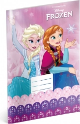 Školský zošit Frozen – Ľadové kráľovstvo Pink, A4, 20 listov, nelinkovaný