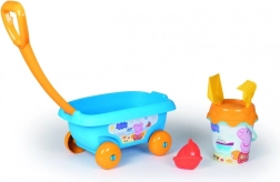 Vozík na piesok Peppa Pig s príslušenstvom