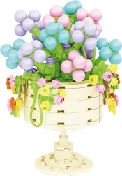 Stavebnica kvety 283 dielikov