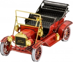 Metal Earth 3D kovový model Ford Model T 1908 – červený