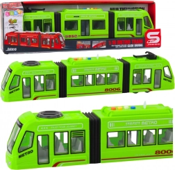 Zelené metro 1:16 s otváracími dverami, svetlami a zvukmi