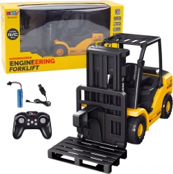 Diaľkovo ovládaný vozík RC 2.4GHz žltý