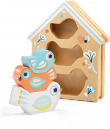 Vkladačka Puzzle vtáčia búdka od Djeco