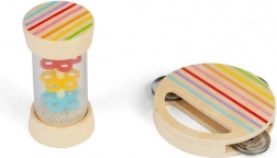 Bigjigs Toys mini sada dažďová palička a tamburína