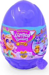 Baby Gemmy okrídlení kamaráti – plyšoví medvedíci Royal set v prekvapivom vajíčku