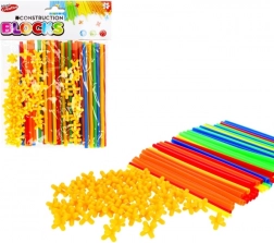 konštrukčná stavebnica zo slamiek