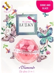 Lesk na pery Lukky Diamant 2-v-1