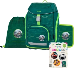 školský set 4-dielny OXY Sherpy green pre 1.–3. triedu