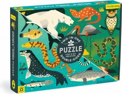 Obojstranné puzzle Mudpuppy Pozemní a morské predátory