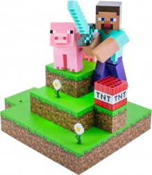 Minecraft LED svetlo na batérie