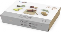 Drevené krájacie ovocie pre deti