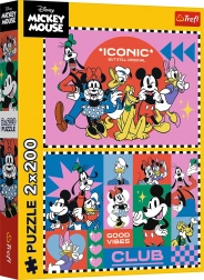 Puzzle 2×200 dielikov Disney – čas s priateľmi