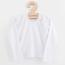 detské bavlnené tričko s dlhým rukávom NEW BABY