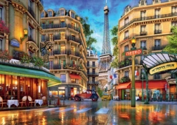 dino puzzle odlesky paríža 2000 dielikov