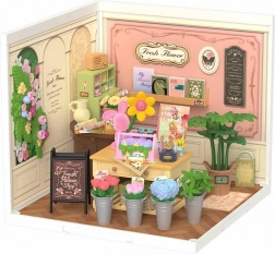 Rolife DIY domček: kvetinárstvo s LED osvetlením (142 dielikov)