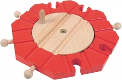 Štvorcestná otočná plošina