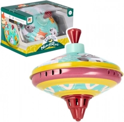 Kovová káča kolotoč s pumpičkou