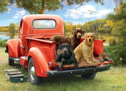 Puzzle Priatelia na rybách 1000 dielikov