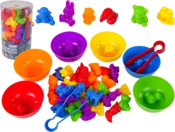 Montessori vzdelávacia hra na učenie počítania – Zvieratká zo zoo