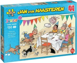 Puzzle JUMBO Jan van Haasteren Junior: Narodeninová oslava 150 dielikov