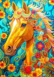 Puzzle Kvitnúca hriva 1000 dielikov