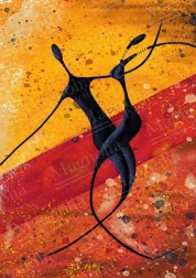 Puzzle africký pár 1000 dielikov