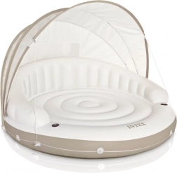 Nafukovací ostrov s clonou INTEX 199 × 150 cm