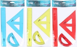 Geometrická súprava Flexi farebná