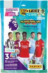 Panini Premier League Adrenalyn XL štartovacia sada zberateľských kariet 2023/2024