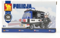 Stavebnica Dromader Polícia Auto