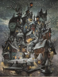 Puzzle Magnolia Ostrov Willoville 1000 dielikov