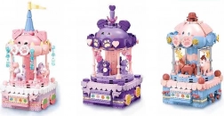 Sluban kolotoč so zvieratkom – stavebnica