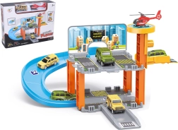 Parkovacia stanica s garážou a heliportom 34,5 × 39,5 × 20 cm