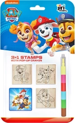 Pečiatky 3 + 1 PAW Patrol Chase