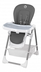 Jedálenská stolička LIONELO Linn Plus – Sivá