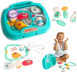 Sada malého lekára s kufríkom Woopie