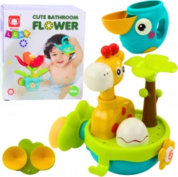 Farebná hračka do kúpeľa - žirafa