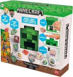 3D kreatívna sada MINECRAFT – stroj na nálepky