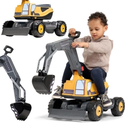 Falk kolový bager Volvo s otočnou kabínou a lyžicou