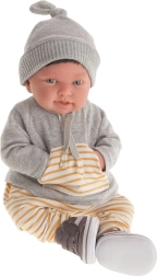 Realistická bábika bábätko Pipo 40 cm