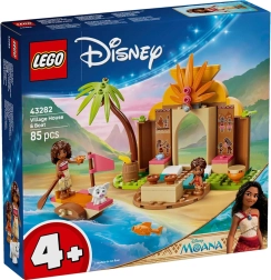 LEGO Disney Vaiana Dedinský domček a loď