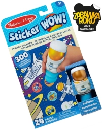 Sticker Wow kreatívna sada s pečiatkou a nálepkami – astronóm