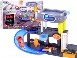 Dvojpodlažná autoumyváreň s tečúcou vodou, výťahom a efektmi