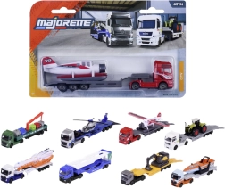 Kovové nákladné auto s návesom - 1 kus