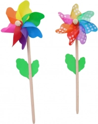 Veterník 14 cm s drevenou paličkou, 3 druhy