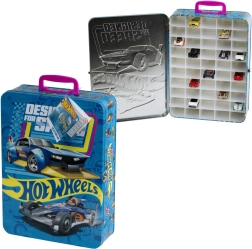 Hliníkový kufrík HOT WHEELS na 50 autíčok