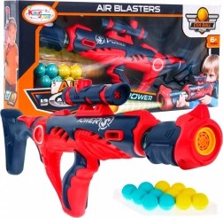 Manuálna puška pre deti 6+ Pružinový mechanizmus + zameriavač + 12 penových nábojov