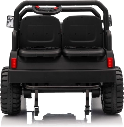 Detské elektrické buggy Champion 4‑miestne, čierne