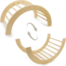 Lezecký oblúk 2v1 prírodný pre deti